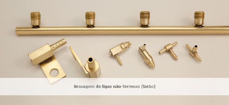 Brasagem de latão